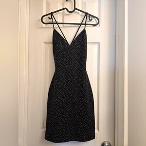 Black Polka Dot Dress